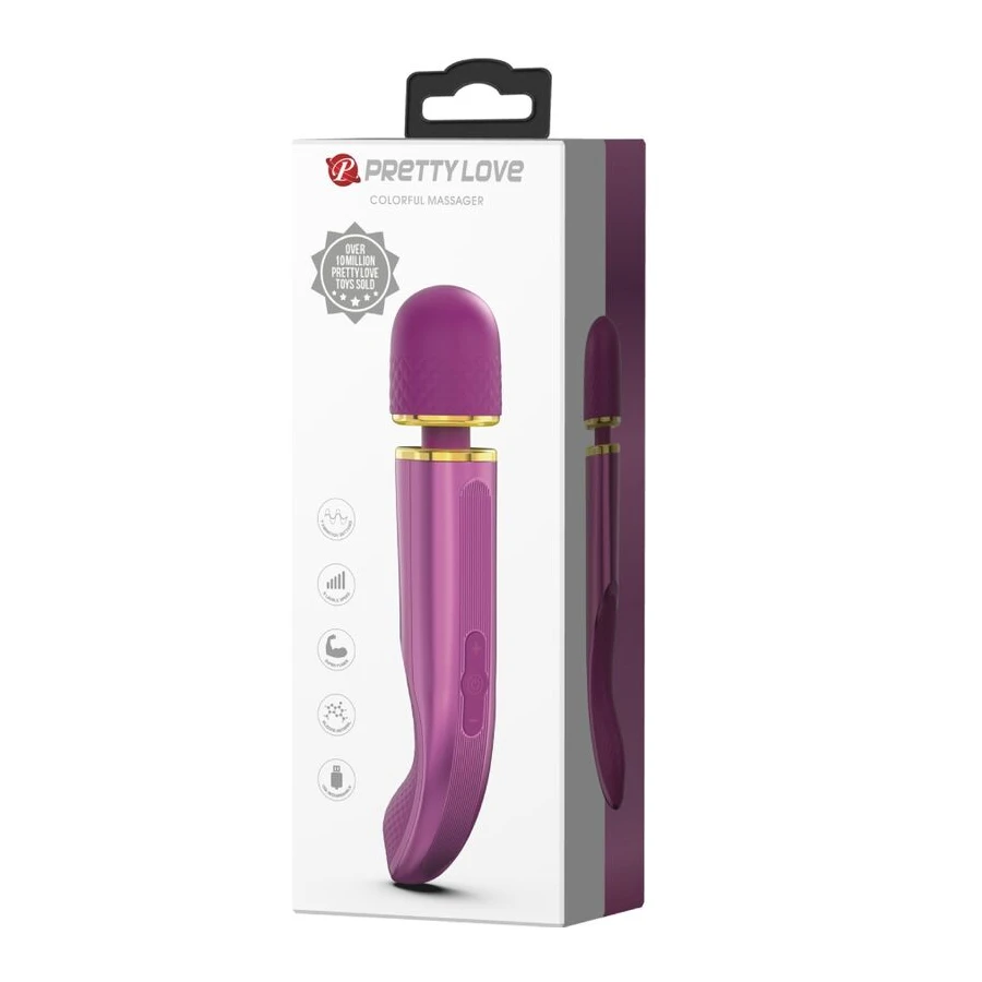 PRETTY LOVE - MASSAGGIATORE 7 MODALIT DI VIBRAZIONE VIOLA